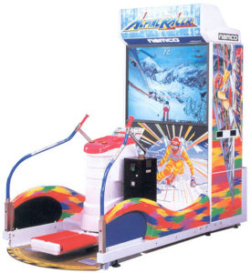 Alpine Racer Skiing Arcade Game