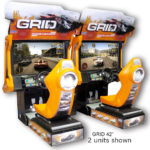 GRID Racing Video Arcade Game rental from Arcade Party Rental