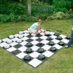 Giant Checkers game Arcade Party Rental San Jose