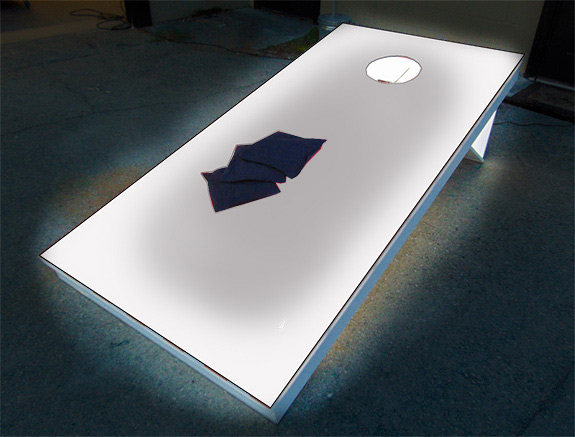 Giant LED Corn Hole