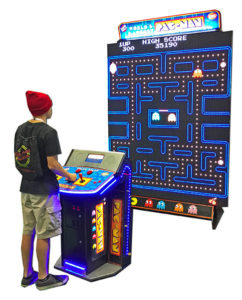 Giant Pac Man and Galaga Arcade Game