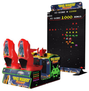 Giant Space Invaders Frenzy Arcade Game