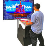 Giant Tetris Classic Video Game Atari Rental