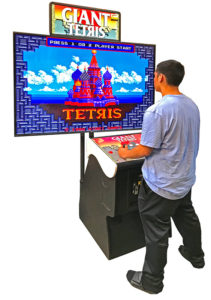 Giant Tetris Classic Video Game