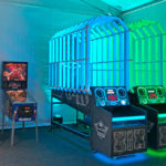 LED Basketball Lighted Arcade Game Rented for Google corporate event