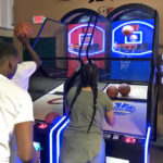 LED Lighted NBA Basketball Arcade Game Rental Las Vegas Convention Center