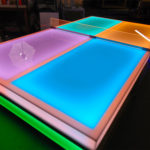 LED Ping Pong Table Tennis Arcade Party Rental San Jose