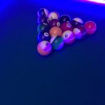 LED Pool Table Arcade Game