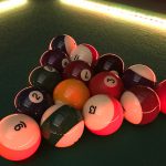 LED Pool Table Arcade Game