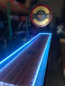 LED Lighted Shuffleboard Game