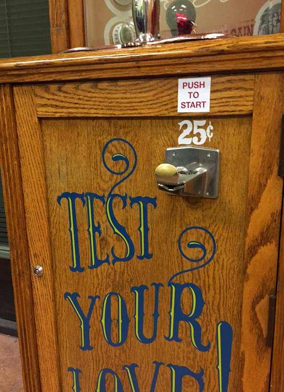 Rent the Love Tester Machine