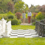 Mega Giant chess outdoor lawn Arcade Party Rental game San Jose