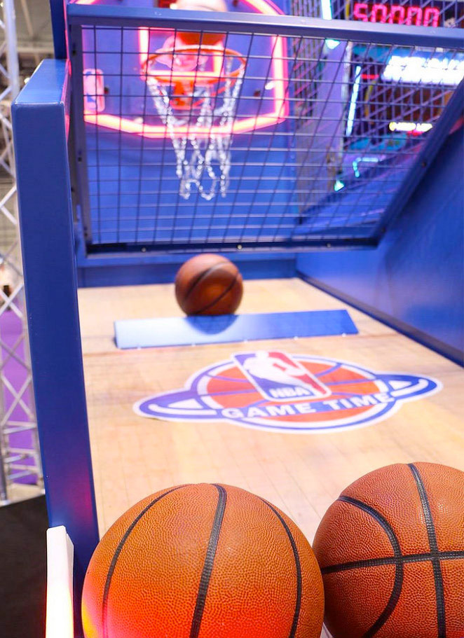NBA Game Time Basketball Sports Arcade Game - Arcade Party Rental
