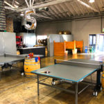 Ping Pong Tables on rental location brewery