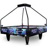 Galaxy Quad Four Player Air Hockey Table from Arcade Party Rental Las Vegas Nevada