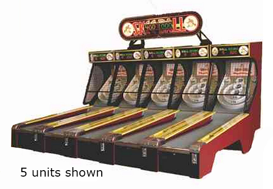 Great Party Arcade Game in Vintage Style SkeeBall Mini Electronic Game 