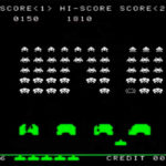 Space Invaders Classic 80s Arcade Party Game screen shoot rental San Jose