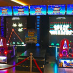 Space Invaders Frenzy promotional rental Event Las Vegas Nevada from Arcade Party Rental