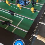 Commercial 4-player Valley Tornado Foosball Table with branding