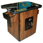 Pac Man Original Cocktail Table available for rent from Arcade Party Rental