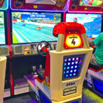Daytona Championship USA Interactive Racing Game Rental from Arcade Party Rental