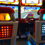 Daytona SEGA Arcade Machine Racer Rental Las Vegas Nevada by Arcade Party Rental San Francisco California