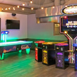 Air FX LED Air Hockey with PacMan Battle Royale at San Jose Event rental