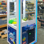 Claw Game Prize Cube Branded for Arcade Party Rental Corporate event San Jose