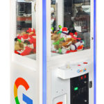 Crane Machine with Google branding Arcade Party Rental Mountain View