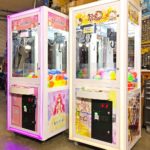 Custom Wrap Arcade Crane Claw Machine San Jose Trade Show rental event
