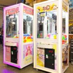 Custom Wrap Arcade Crane Claw Machine San Jose Trade Show rental event