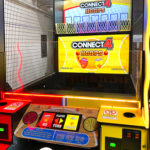 Giant Connect 4 Hoops Arcade Game Baytech rental San Francisco