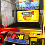 Giant Connect 4 Hoops Arcade Game Baytech rental San Francisco