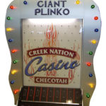 Giant Plinko Carnival Game Customized Casino Event Rental Las Vegas