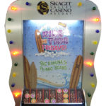 Giant Plinko Carnival Game with Branding Arcade Party Rental