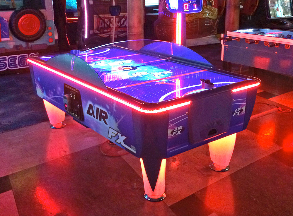 Educación moral Administración multitud Air FX LED Air Hockey Arcade Game - Arcade Party Rental LED Glow Event