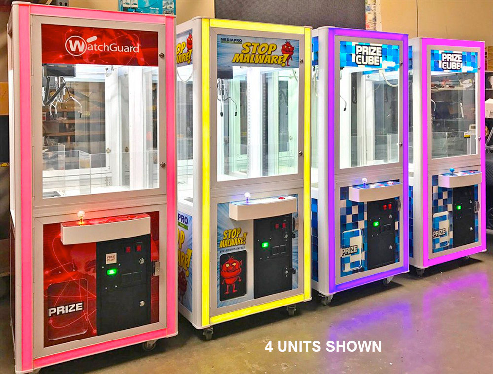 LED Prize Cube Claw Crane Machine