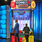 Late Kobe Bryant and Ellen Face Off on TV show in Basketball Connect 4 Hoops