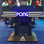 Pong video game Arcade Party rental San Jose Convention