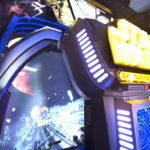 Star Wars Battle Pod Flight Simulator office party rent San Jose by Arcade Party Rental