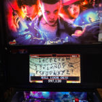 Stranger Things Pinball Machine for office party Arcade Party Rental