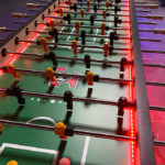16-player LED foosball table Arcade Party Rental California Nevada San Jose San Francisco