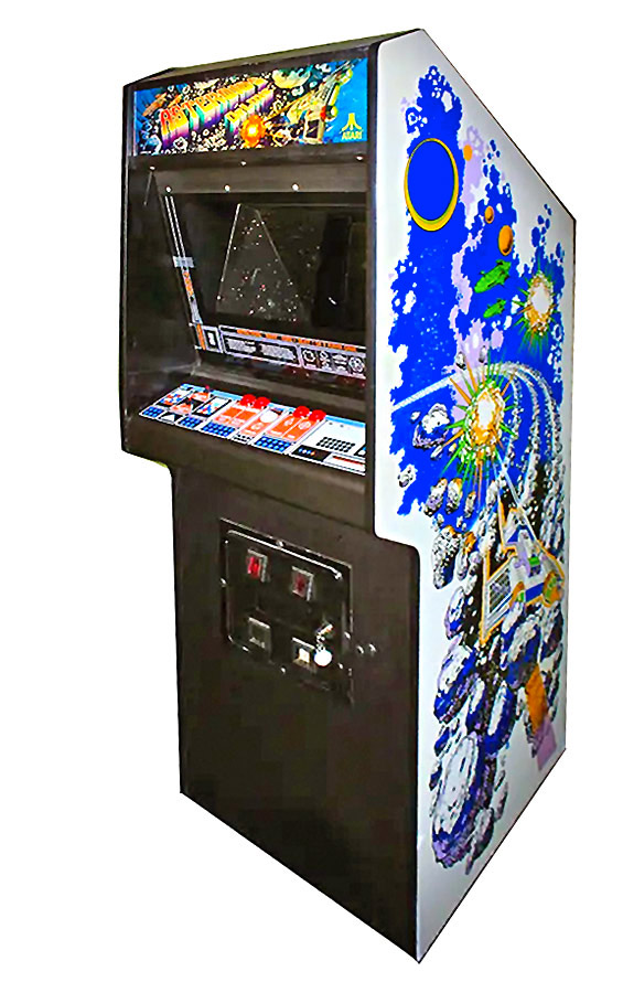 Asteroids Deluxe Arcade Game 