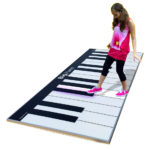 Big Walking Piano for rent from Arcade Party Rental San Francisco California