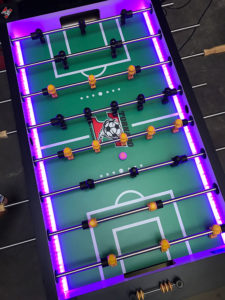 Commercial 4-player LED Valley Tornado Foosball Table