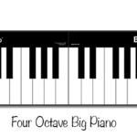 Four Octave Walking Piano Keyboard Rental San Francisco San Jose Bay Area California