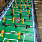 Jumbo 8-Player LED Lighted Foosball Table Rental San Francisco California from Arcade Party Rental