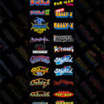 Pac-Mans Pixel Bash Arcade Game list of games for rent from Arcade Party Rental San Francisco