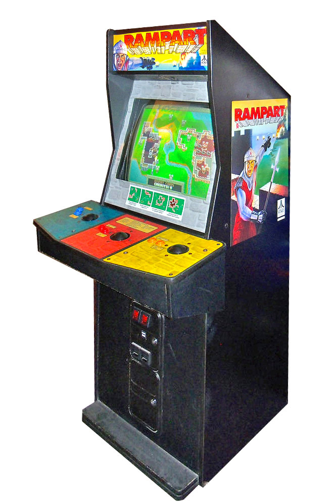 Rampart Arcade Marquee 26" x 8"