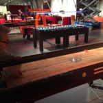 Shuffleboard LED Giant foosball Table Rental Moscone San Francisco